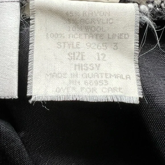 Leslie Fay Houndstooth Skirt - Picture 8 of 9